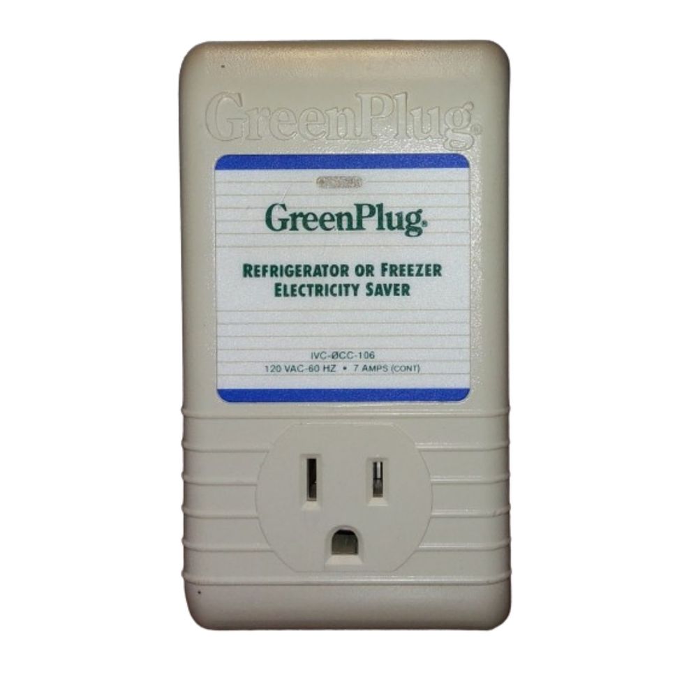 GreenPlug Electricity Saver for refrigerator or freezer